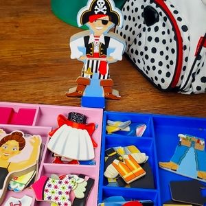 Melissa and doug magnetic dress up sets
